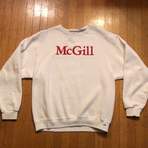 McGill University Varsity Sweatshirt
